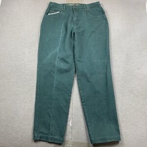 Vintage Paco Jeans‎ Mens 32x30 Green Denim Straight Leg Fit Y2K Hip Hop Skate